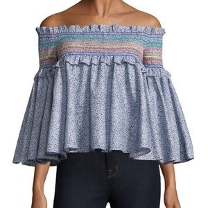Petersyn off the shoulder top MEDIUM